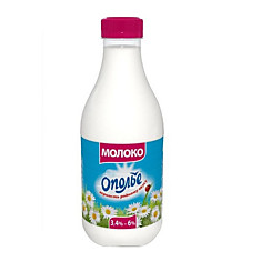 Молоко отборное Ополье 3,2%, пэт 825мл