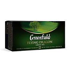 Чай зеленый Гринфилд Flying Dragon, 25 пакетиков
