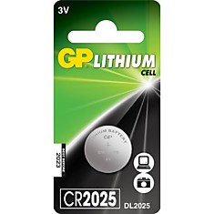 Батарейка GP CR2025 литиевая, 1шт