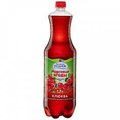 Напиток Морсовые ягоды негазированный безалкогольный Клюква 1,7л
