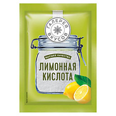 Лимонная кислота, Галерея вкусов, КДВ, 50г