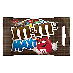 Драже M&M's MAXI с молочным шоколадом, 70г