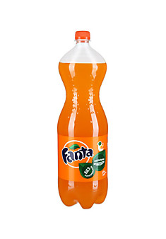 Напиток Фанта Апельсин  сильногазированный безалкогольный, 2л