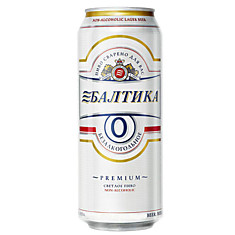 Пиво безалкогольное Балтика, 0,45л, ж/б