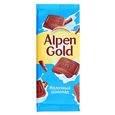 Шоколад Alpen Gold молочный, 85г