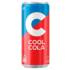 Напиток Cool Cola сильногазированный безалкогольный, 0,33л