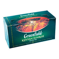 Чай Гринфилд Kenyan Sunrise, 25 пакетиков