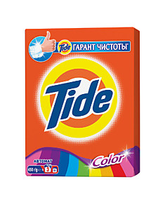 Порошок стиральный Тайд (Tide) Автомат Color, 450г
