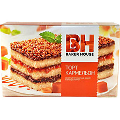 Торт Backer House Кармельон бисквитный, 350г