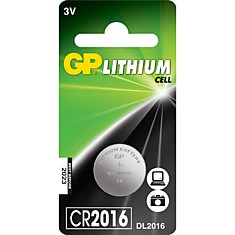 Батарейка GP CR2016 литиевая, 1шт