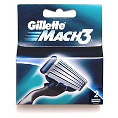 Кассеты для бритья Gillette Mach3, 2шт