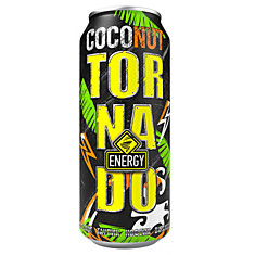 Напиток Tornado COCONUT безалкогольный энергетический, 0,45л