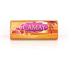 Мыло Camay Dynamique Пробуждающий аромат розового грейпфрута, 85г