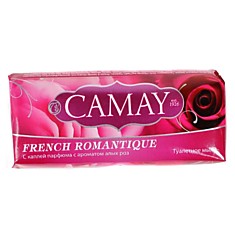 Мыло Camay Romantique Утонченный аромат алых роз, 85г