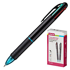 Ручка шариковая Attache Luminate, 4 цвета (389767)