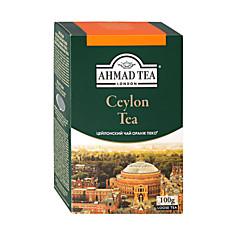 Чай Ахмад Ceylon Tea Оранж Пеко черный, 100г