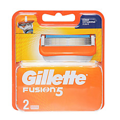 Кассеты для бритья Gillette Fusion 5, 2шт