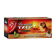 Чай Гранд Великий тигр, 25 пакетиков