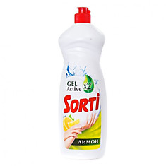 Жидкость для мытья посуды Sorti Лимон, 900г