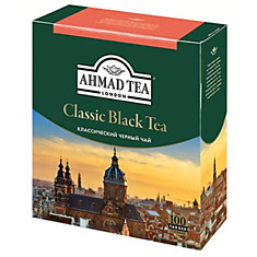 Чай Ахмад Classic Black Tea черный, 100 пак