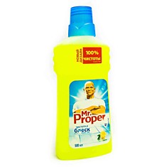 Жидкость для мытья полов и стен Мистер Пропер (MR PROPER) Лимон, 500 мл