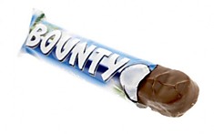 Шоколадный батончик Bounty, 55г