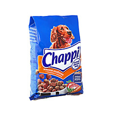 Корм сухой Чаппи для собак Мясное изобилие, 600г