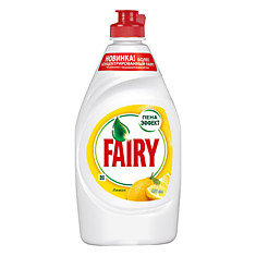 Жидкость для мытья посуды Фейри (Fairy) Лимон, 450 мл