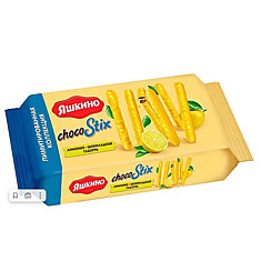 Печенье STIX, палочки в лимон-шок. глазури, KDV, 130г
