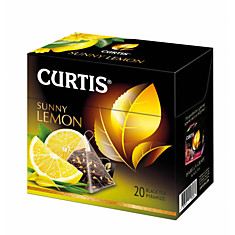 Чай Curtis (Кертис) Sunny Lemon, 20 пирамидок