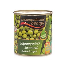 Горошек зеленый Белгородские овощи, ключ 210мл