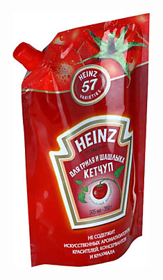 Кетчуп Heinz для шашлыка (с дозатором), 320г